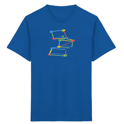 Bunte Bauklötze Farbpunkt - Kinder Bio T-Shirt