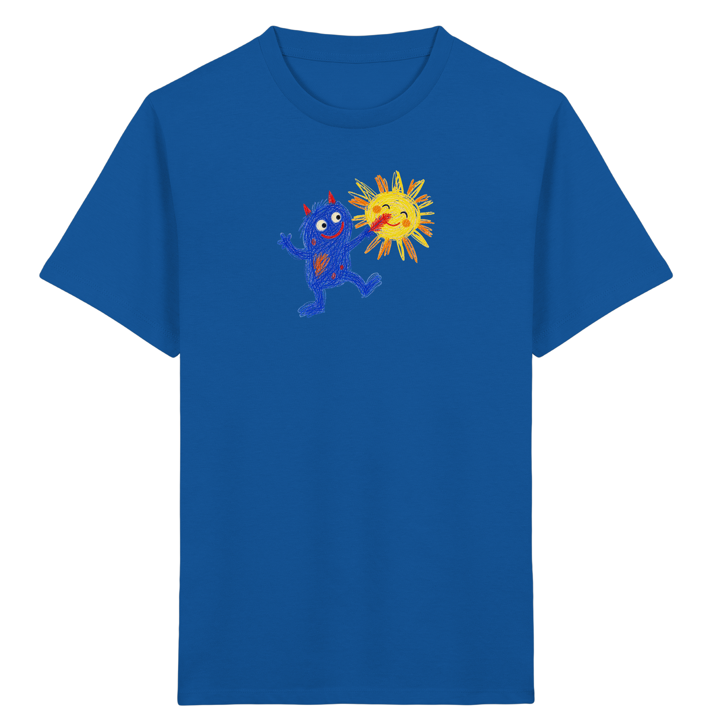 Sonnenkitzler Monster Kinder Shirt - Kinder Bio T-Shirt