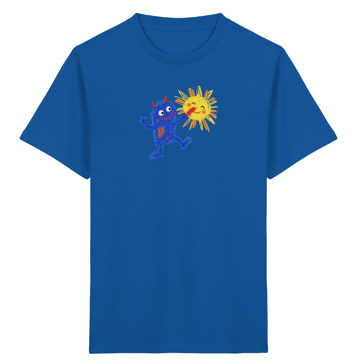 Sonnenkitzler Monster Kinder Shirt - Kinder Bio T-Shirt