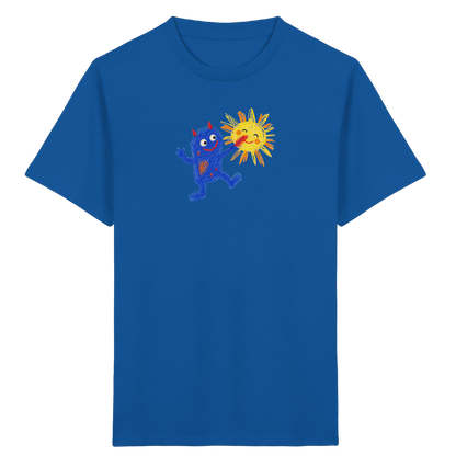Sonnenkitzler Monster Kinder Shirt - Kinder Bio T-Shirt