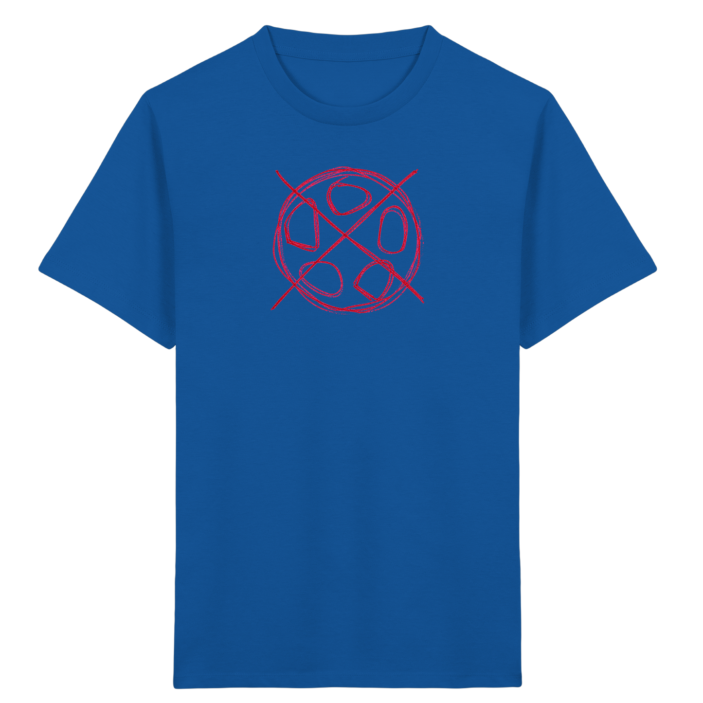 Krakel Fußball mit Stiften - Kinder Bio T-Shirt