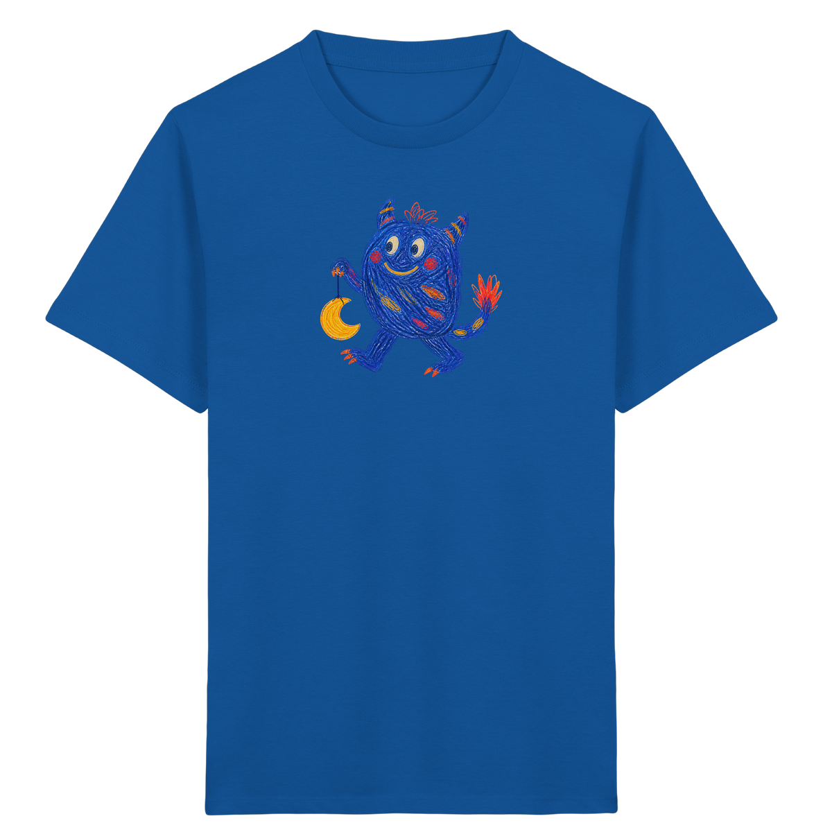 Mondlaterne Monster Kinder T-Shirt - Kinder Bio T-Shirt