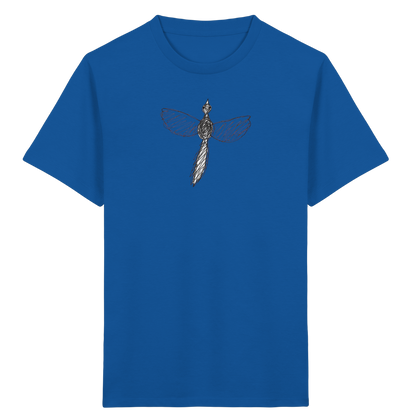 Fasan von oben gezeichnet - Kinder Bio T-Shirt