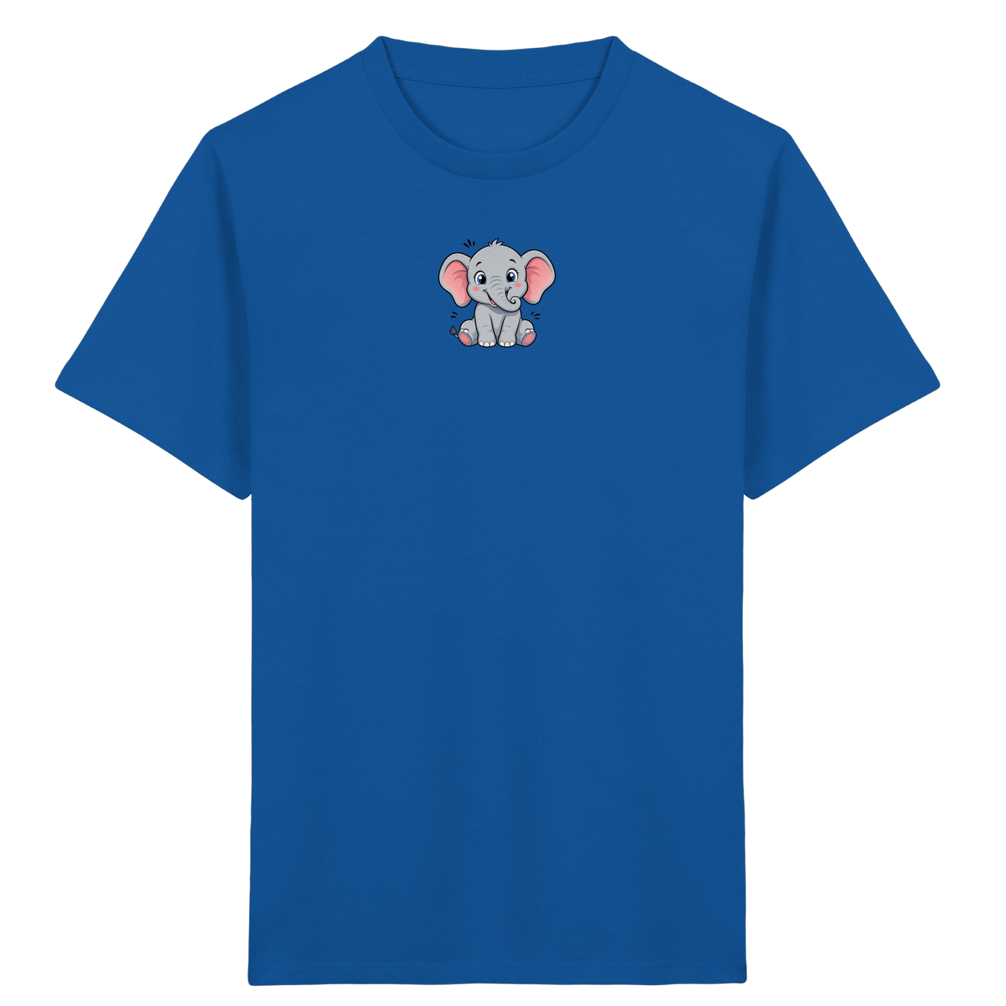 Niedlicher Elefant: Fröhliches Kinder-T-Shirt - Kinder Bio T-Shirt