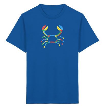 Bunte Farbpunkt Krabbe - Kinder Bio T-Shirt