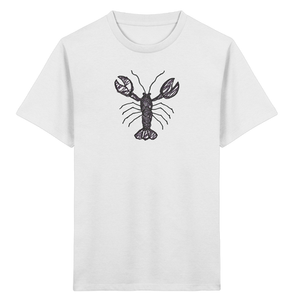 Hummer von oben gezeichnet - Kinder Bio T-Shirt