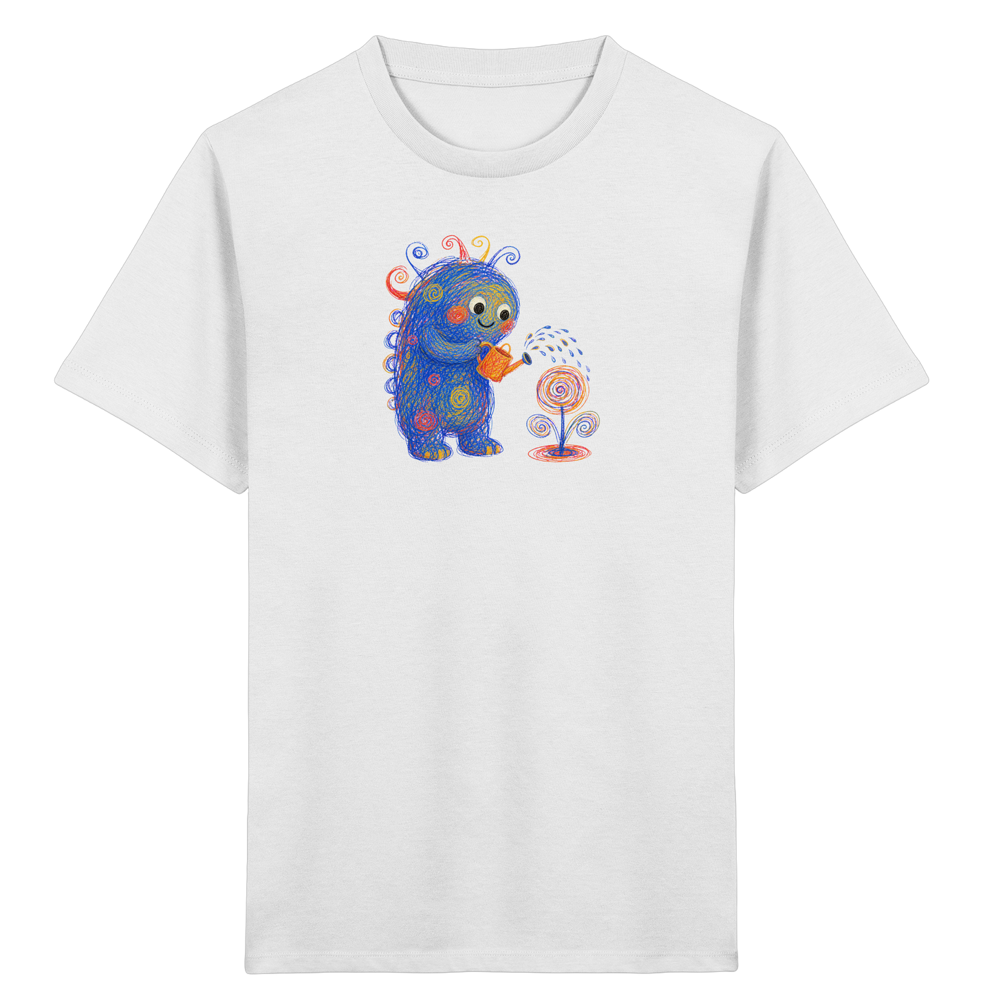 Kringelblume Monster Kinder T-Shirt - Kinder Bio T-Shirt