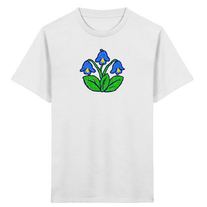 Kritzel Glockenblume Kinder Shirt - Kinder Bio T-Shirt