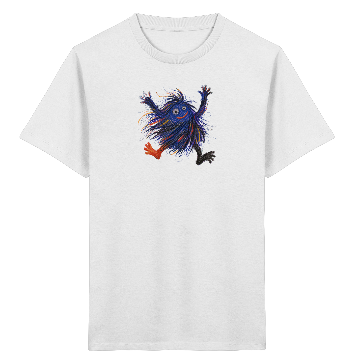 Wackelwuschel tanzt fröhlich - Kinder Bio T-Shirt
