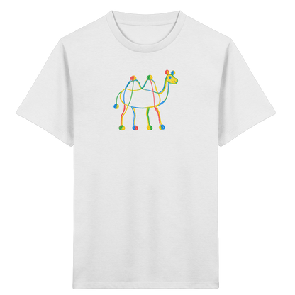 Farbpunkt Kamel Kinder Shirt - Kinder Bio T-Shirt