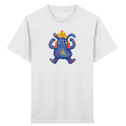 Huckepack Monster Kinder T-Shirt - Kinder Bio T-Shirt