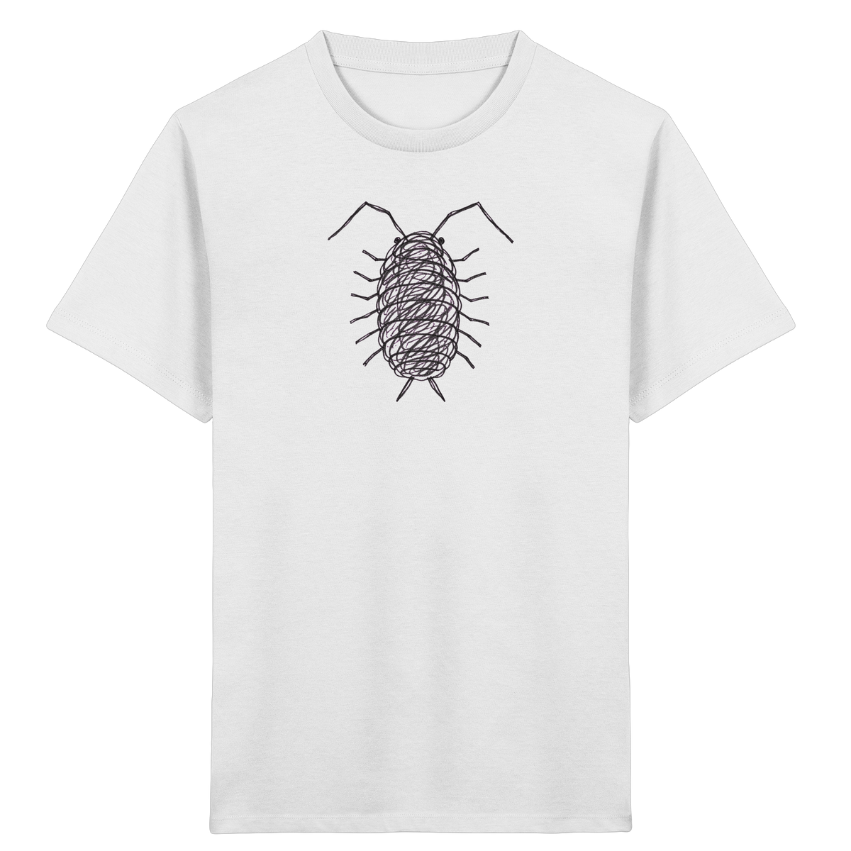 Kellerassel von oben - Kinder Bio T-Shirt