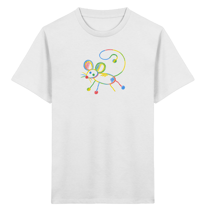 Farbpunkt Maus Kinder Shirt - Kinder Bio T-Shirt
