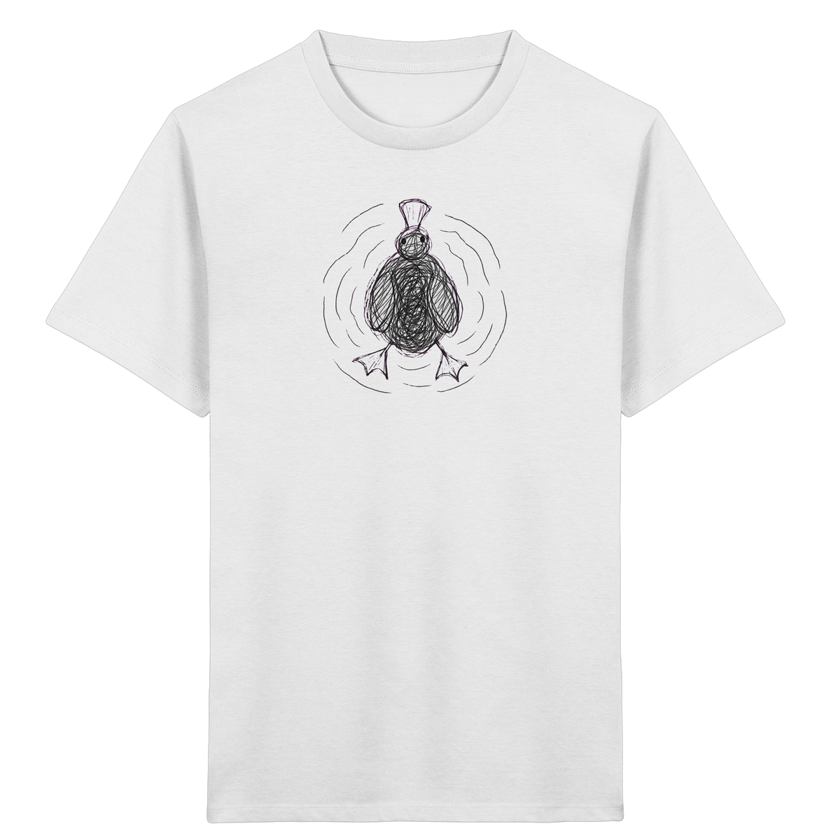 Ente von oben - Kinder Bio T-Shirt