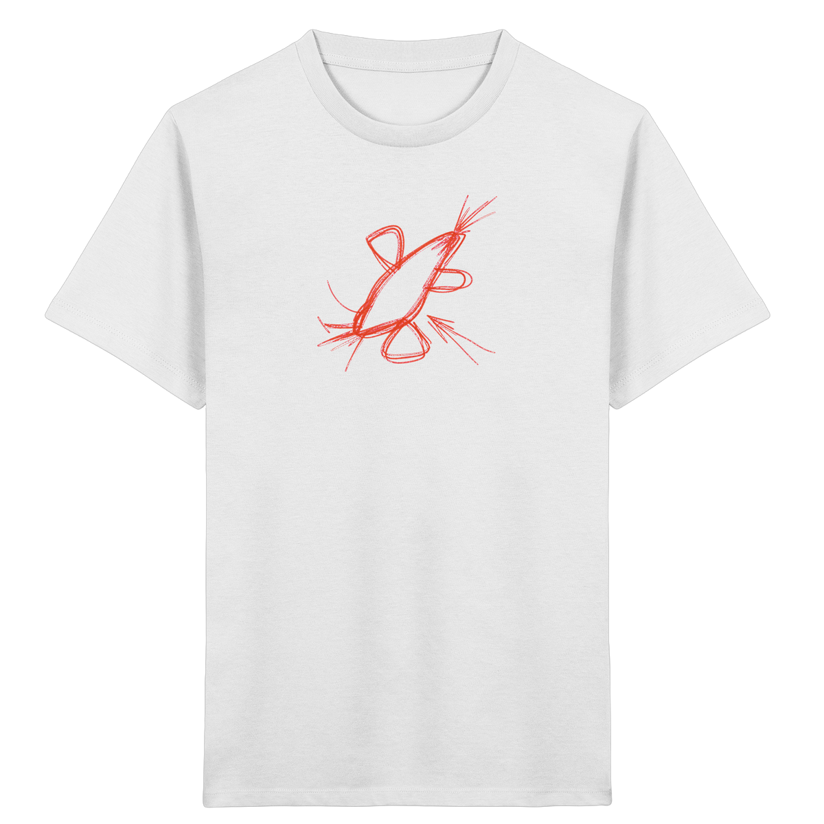 Kupferne Wackelrakete für Kinder - Kinder Bio T-Shirt