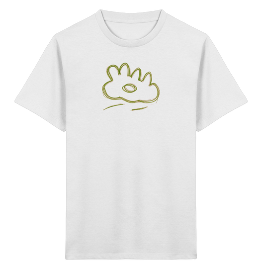 Grüne Wackelwolke Kinder T-Shirt - Kinder Bio T-Shirt