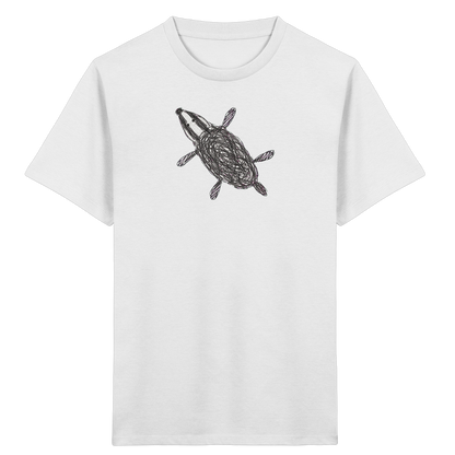 Dachs von oben - Kinder Bio T-Shirt