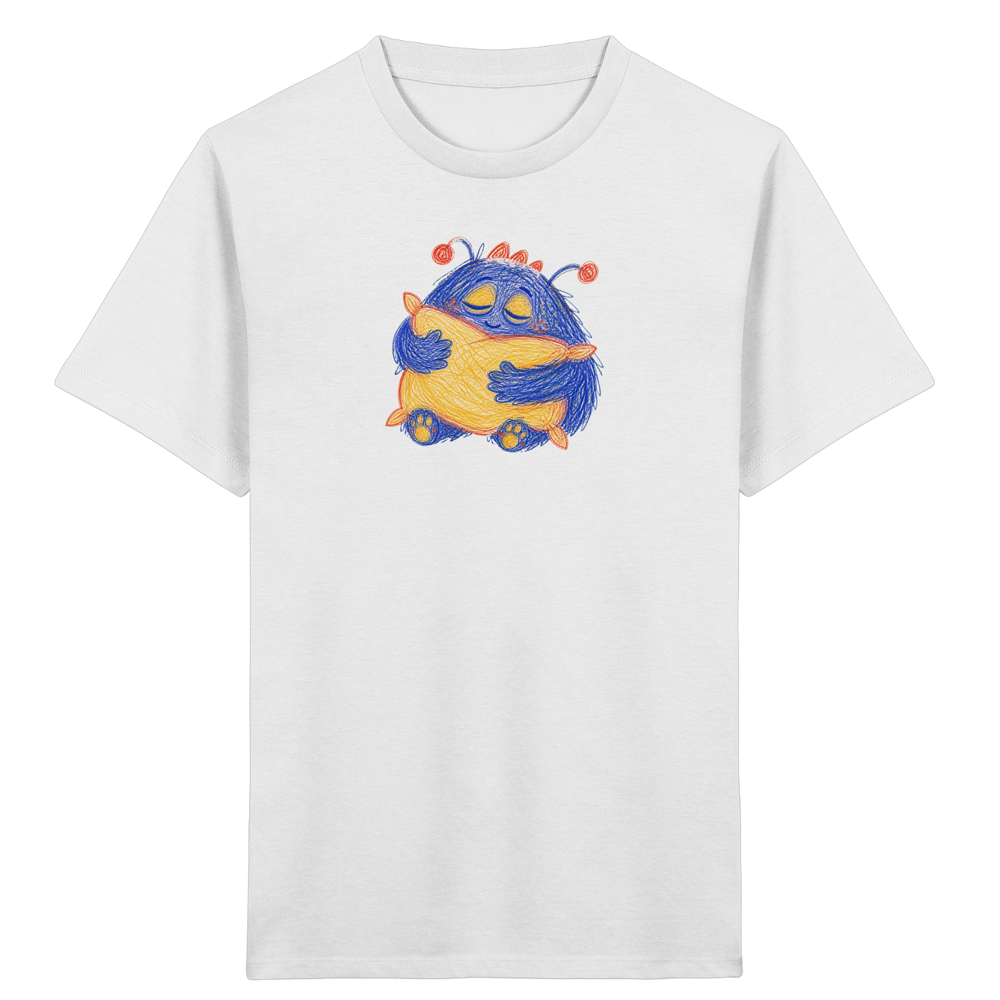 Kissenkuschler Monster Kinder T-Shirt - Kinder Bio T-Shirt