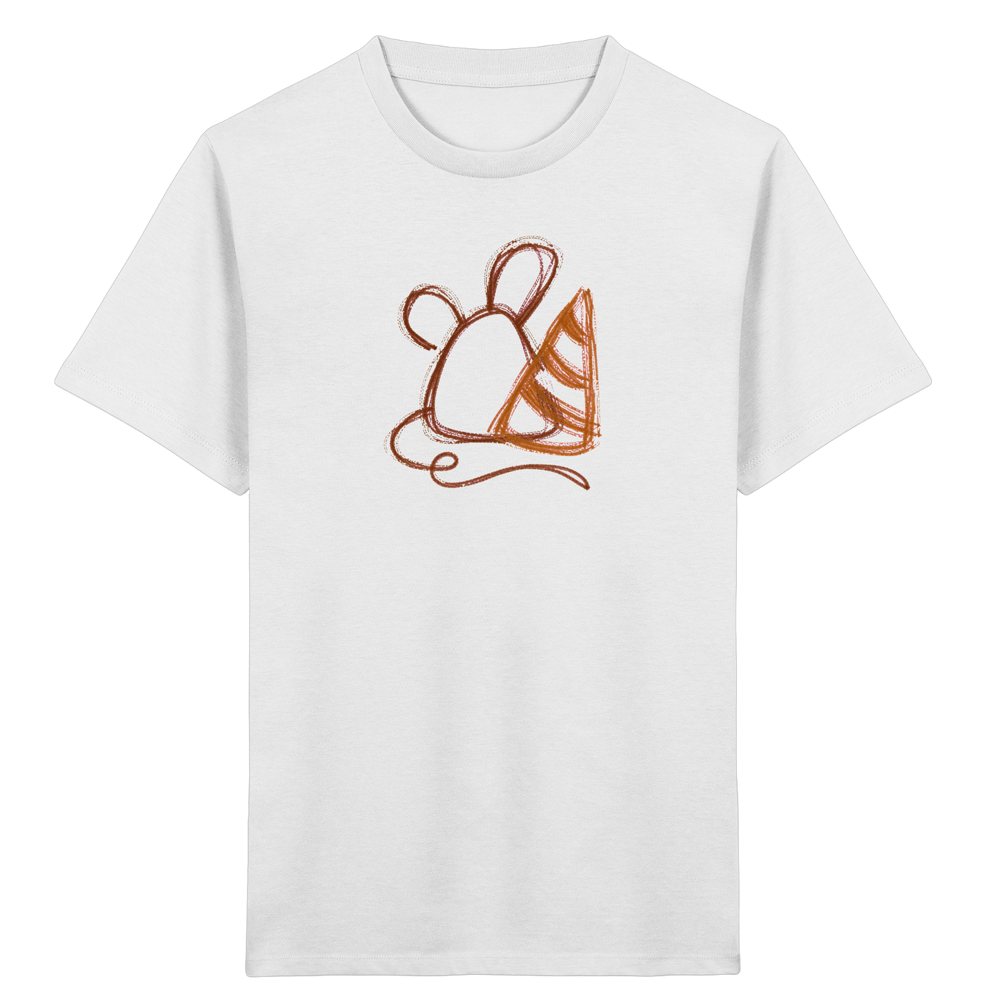 Krakelmaus mit großer Schultüte - Kinder Bio T-Shirt