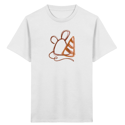 Krakelmaus mit großer Schultüte - Kinder Bio T-Shirt