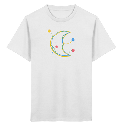 Farbpunkt Mond für Kinder - Kinder Bio T-Shirt