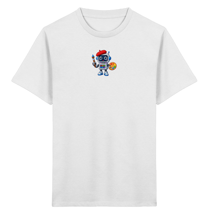 Pixel Roboter Künstler T-Shirt für Kinder - Kinder T-Shirt