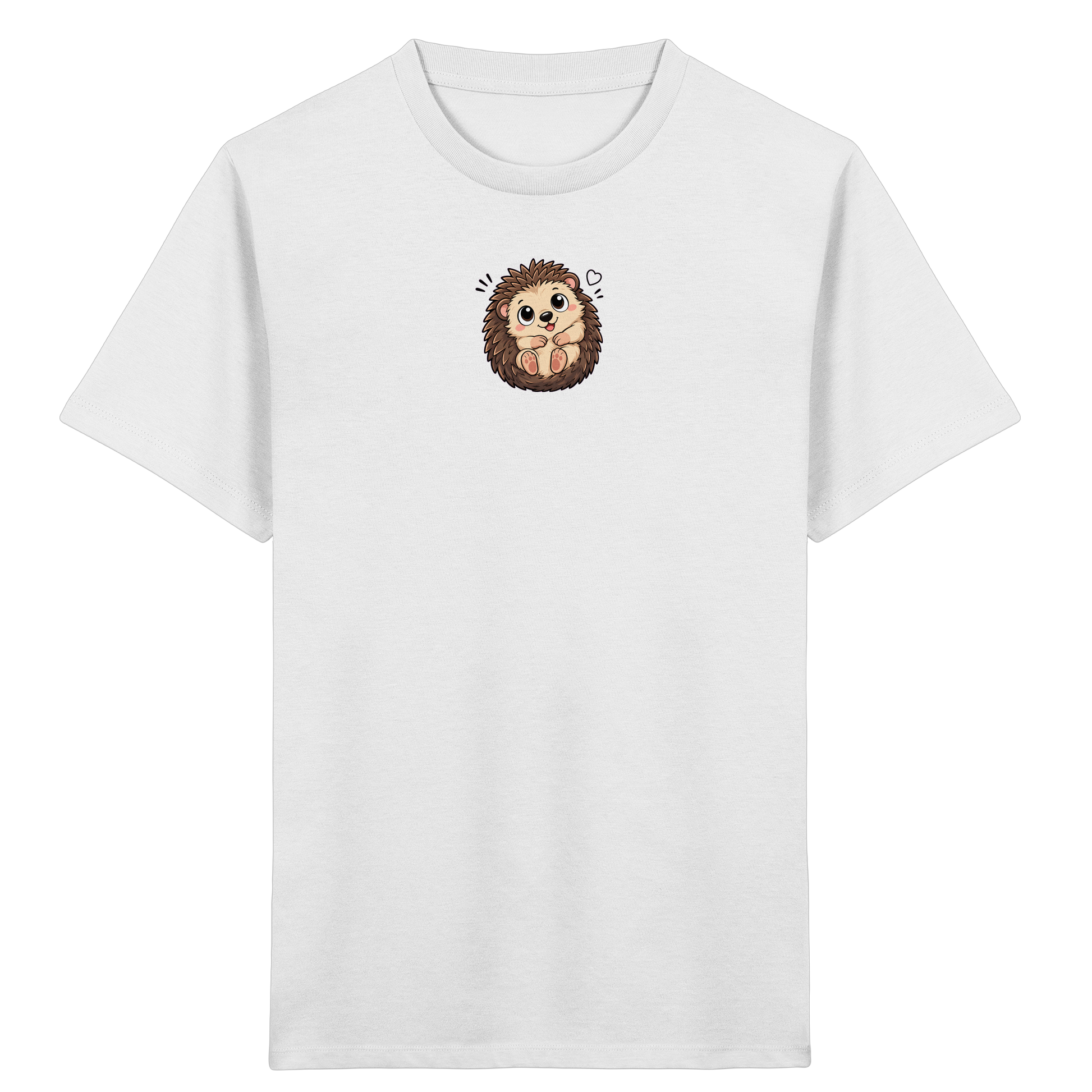 Niedlicher Igel: Fröhliches Kinder T-Shirt - Kinder Bio T-Shirt