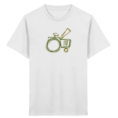 Wackeltraktor mit Schultüte - Kinder Bio T-Shirt