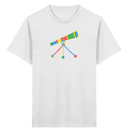 Farbpunkt Teleskop für Kinder - Kinder Bio T-Shirt