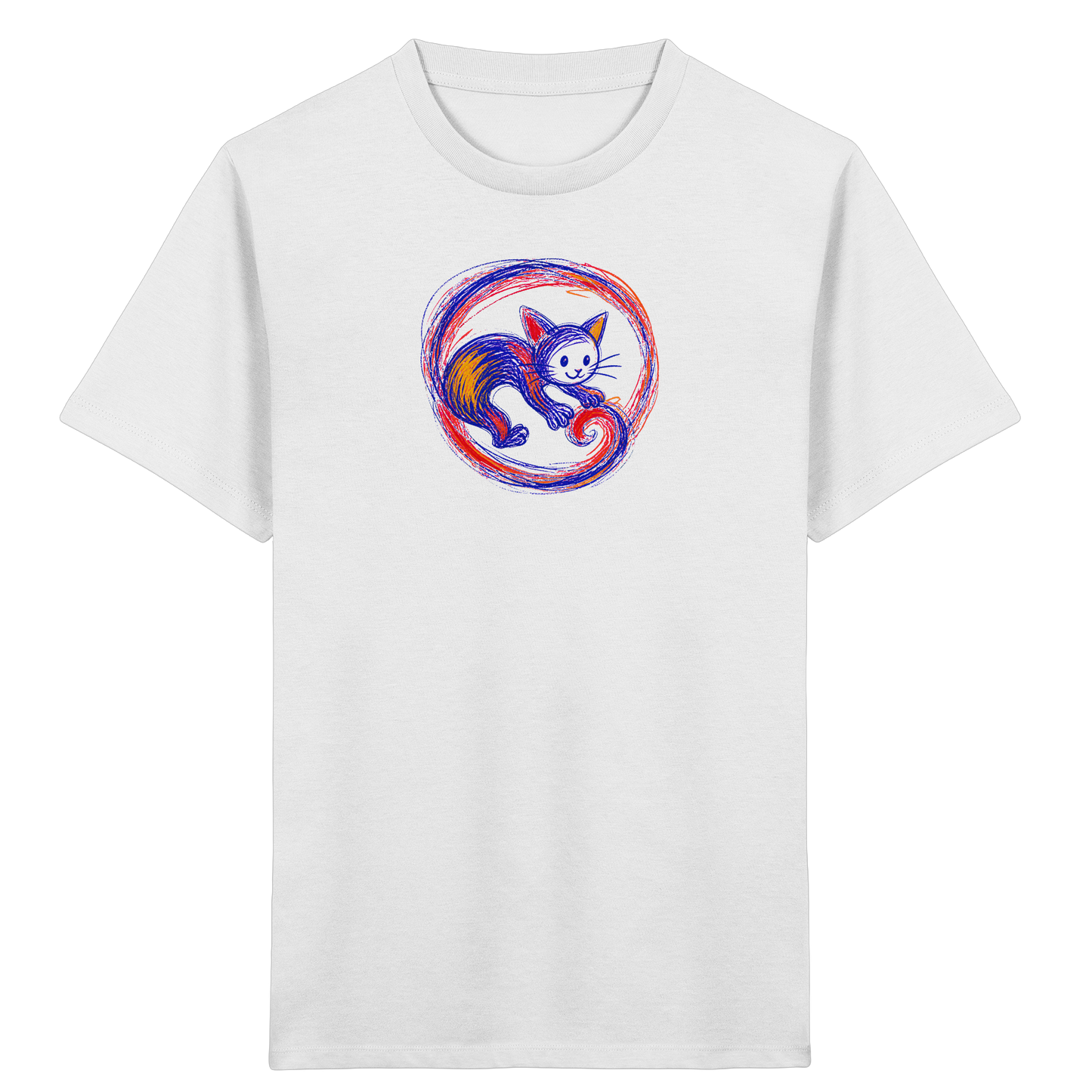 Kringelschwanz Monster Kinder T-Shirt - Kinder Bio T-Shirt