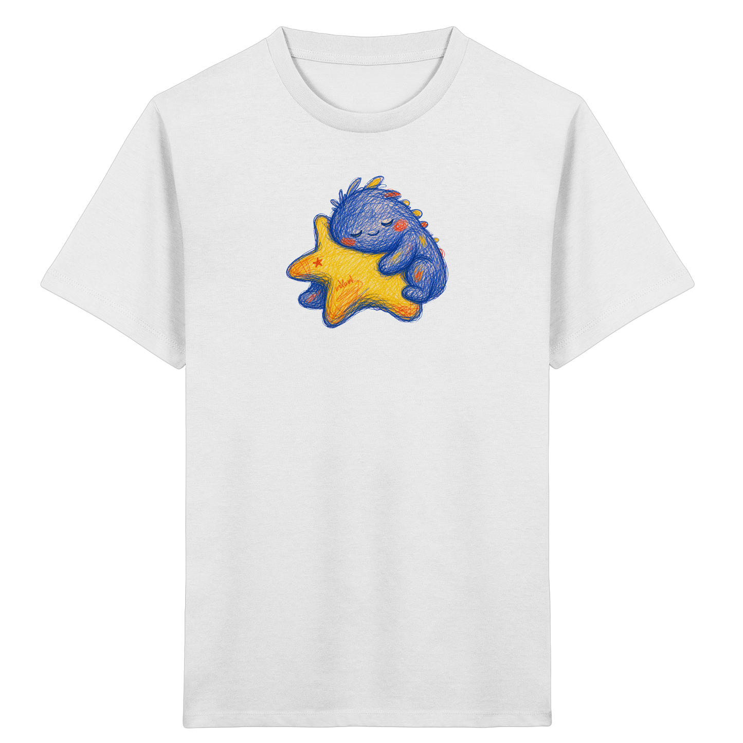 Sternenschläfer Monster mit Stern - Kinder Bio T-Shirt