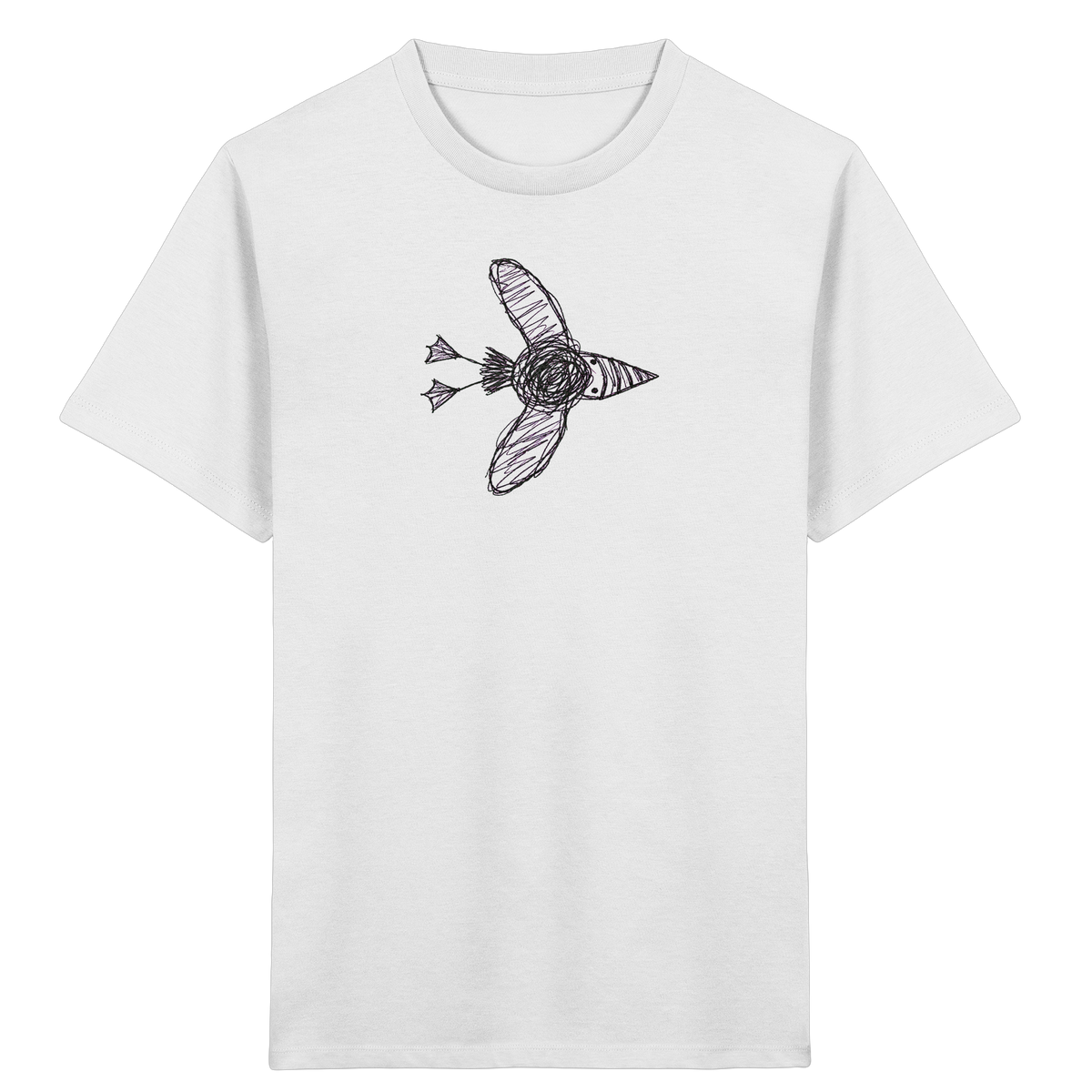 Papageitaucher von oben - Kinder Bio T-Shirt
