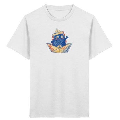 Kleiner Kapitän Monster - Kinder Bio T-Shirt