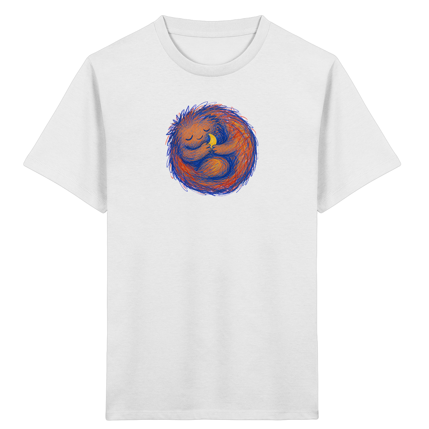 Schlafzottel mit kleinem Mond - Kinder Bio T-Shirt