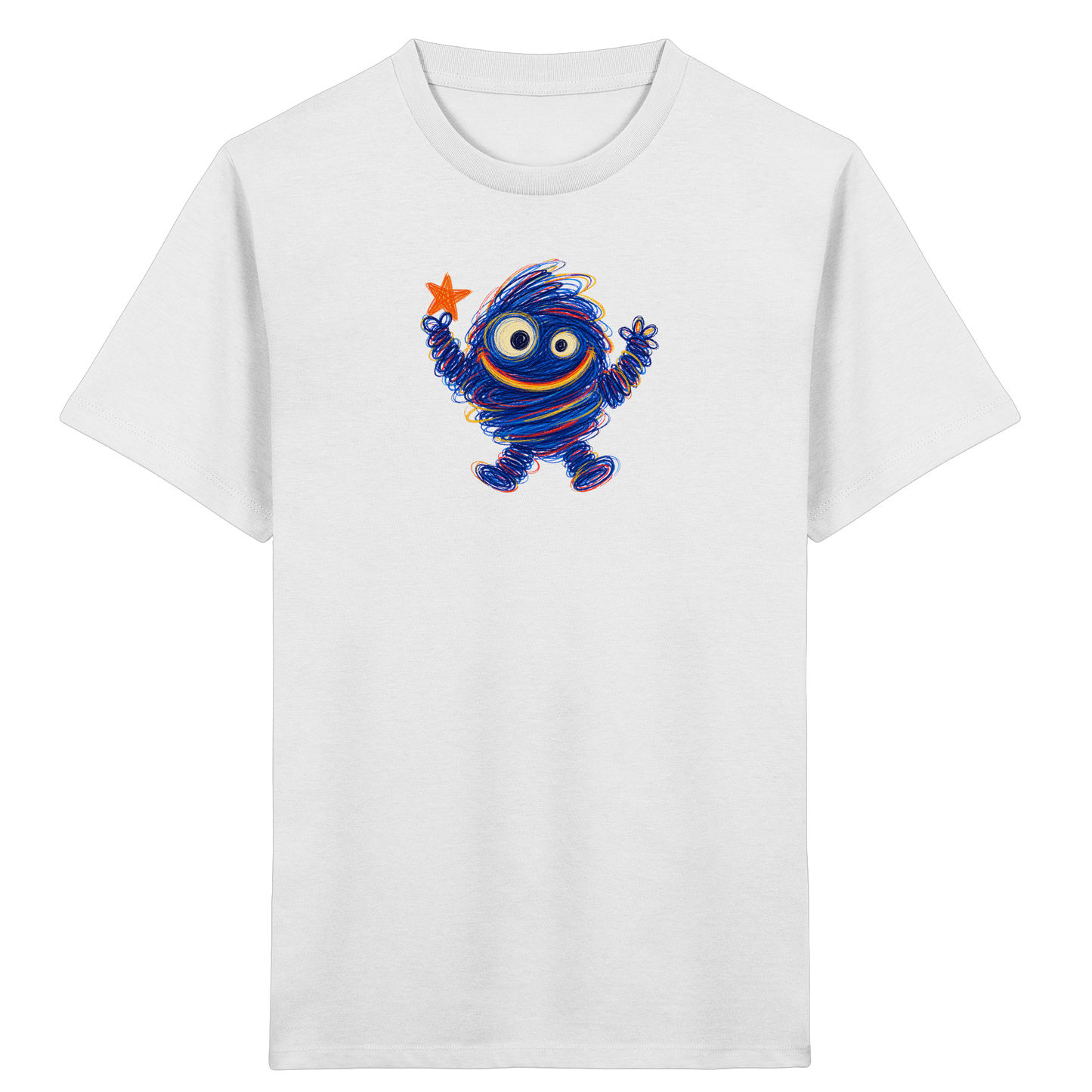Kuschelsturm Kritzelmonster Shirt - Kinder Bio T-Shirt