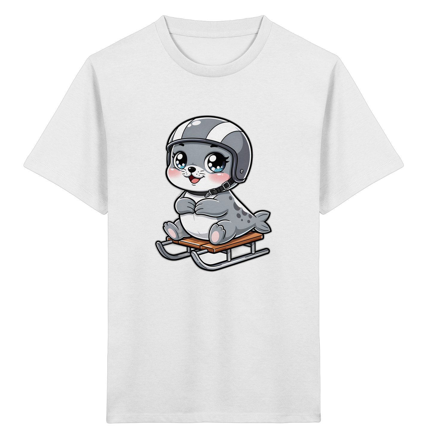 Robbe auf Schlitten: Abenteuer T-Shirt