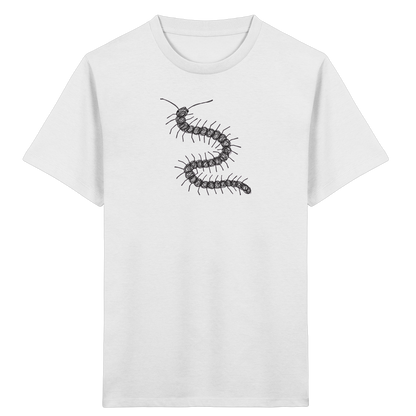 Tausendfüßer von oben - Kinder Bio T-Shirt