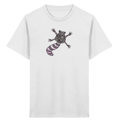 Waschbär von oben - Kinder Bio T-Shirt