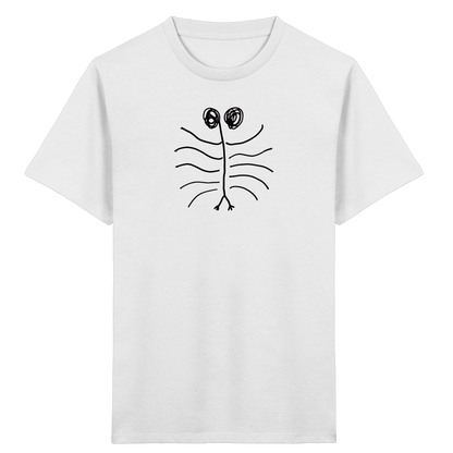 Flügelrippen Figur für Kinder - Kinder Bio T-Shirt
