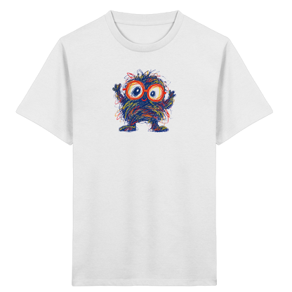 Brillenknäuel Kritzelmonster Shirt - Kinder Bio T-Shirt