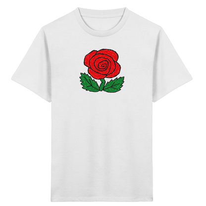 Kritzel-Rose Kinder T-Shirt - Kinder Bio T-Shirt