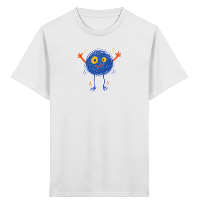 Hüpfkugel Kritzelmonster Kinder T-Shirt - Kinder Bio T-Shirt
