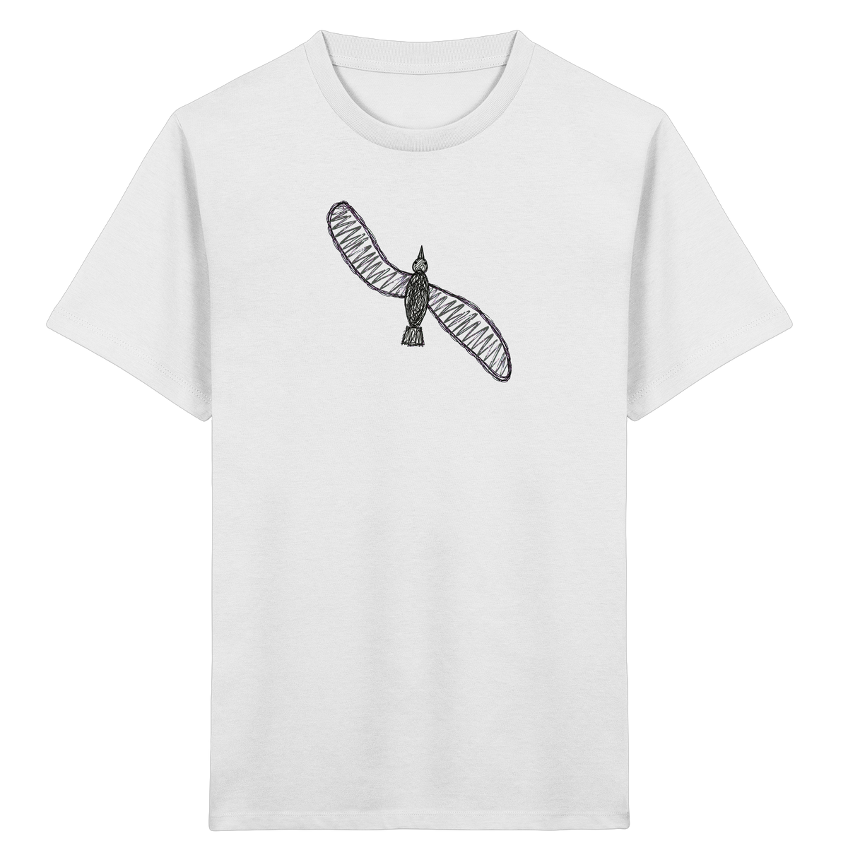 Möwe von oben Shirt - Kinder Bio T-Shirt