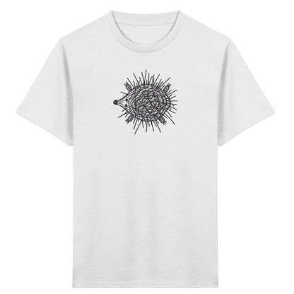 Igel von oben gezeichnet - Kinder Bio T-Shirt