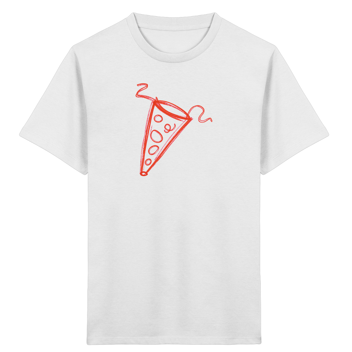 Orange Kringel Schultüte Shirt - Kinder Bio T-Shirt