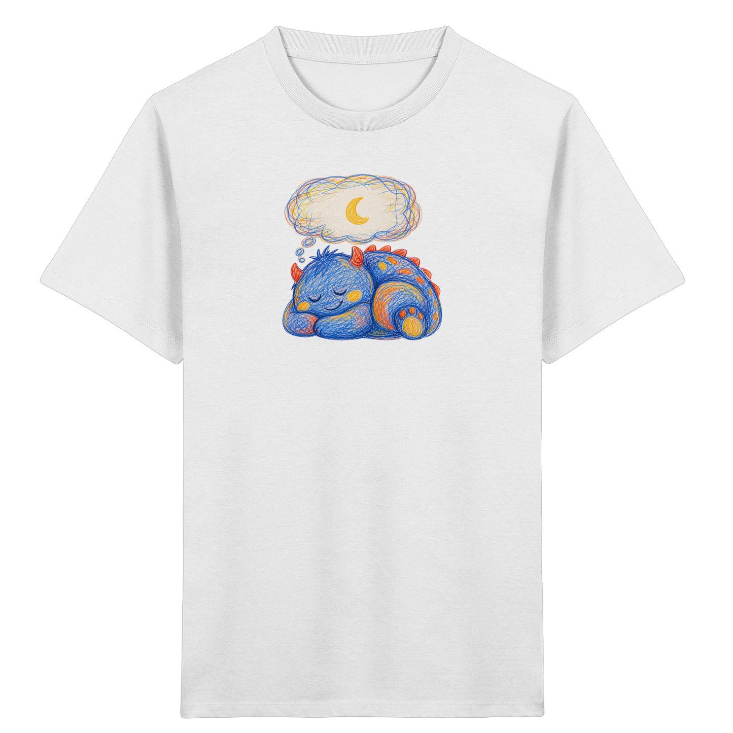 Traumblase Kritzelmonster Kinder Shirt - Kinder Bio T-Shirt