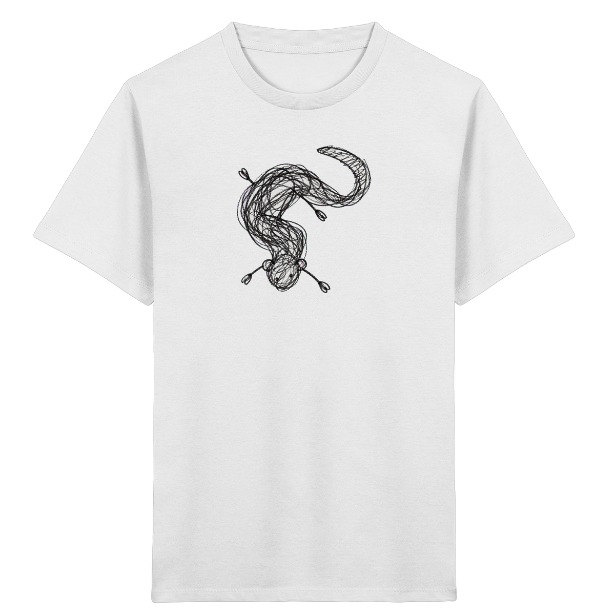 Frettchen von oben Kinder-Shirt - Kinder Bio T-Shirt