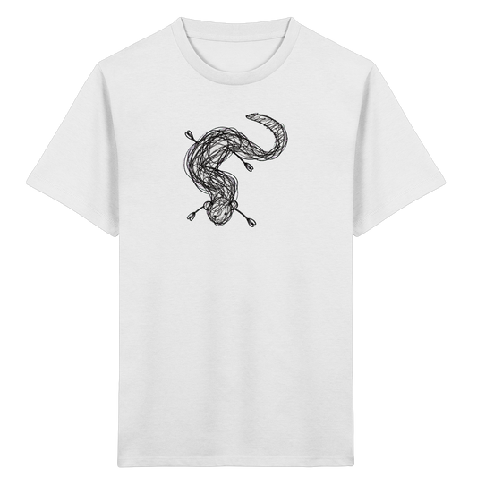 Frettchen von oben Kinder-Shirt - Kinder Bio T-Shirt
