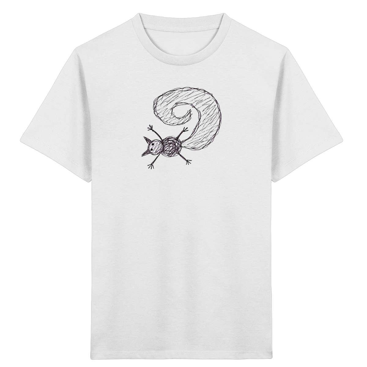 Eichhörnchen von oben Shirt - Kinder Bio T-Shirt