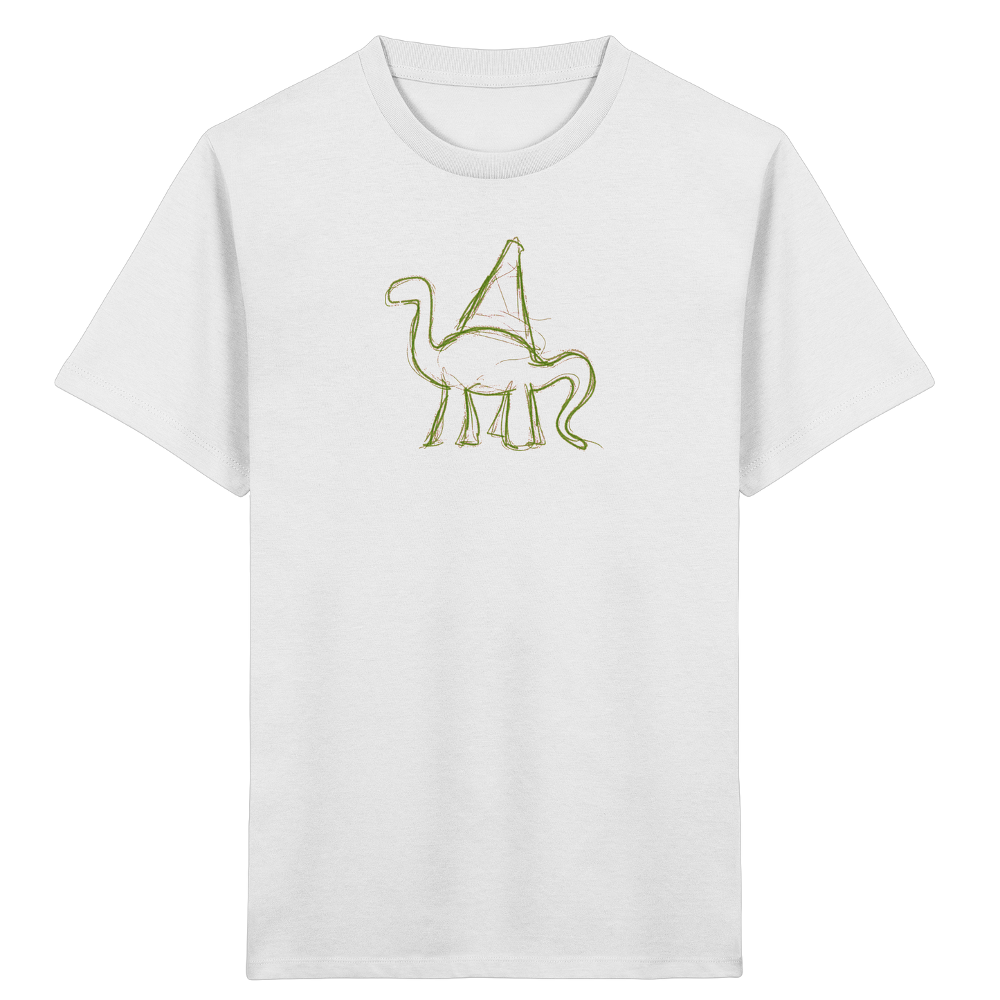 Krakeldino mit Schultüte - Kinder Bio T-Shirt